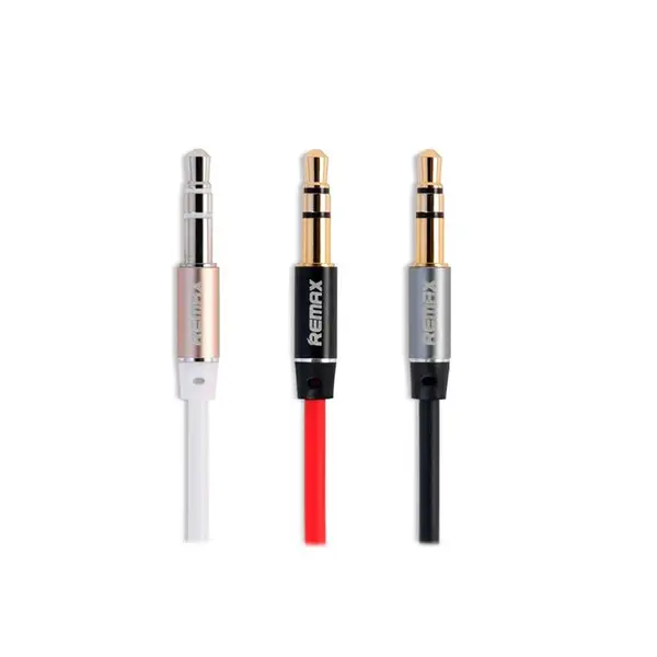 کابل Aux  Remax LH-L310 1.8M Aux Cable کابل 1.8 متری فنری ریمکس