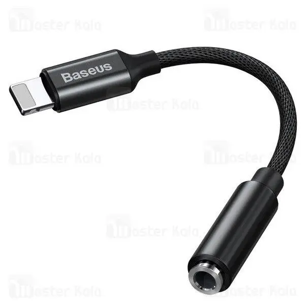 کابل تبدیل Lightning به پورت AUX بیسوس Baseus iP Male to 3.5mm Female L3.5 Adapter CALL3
