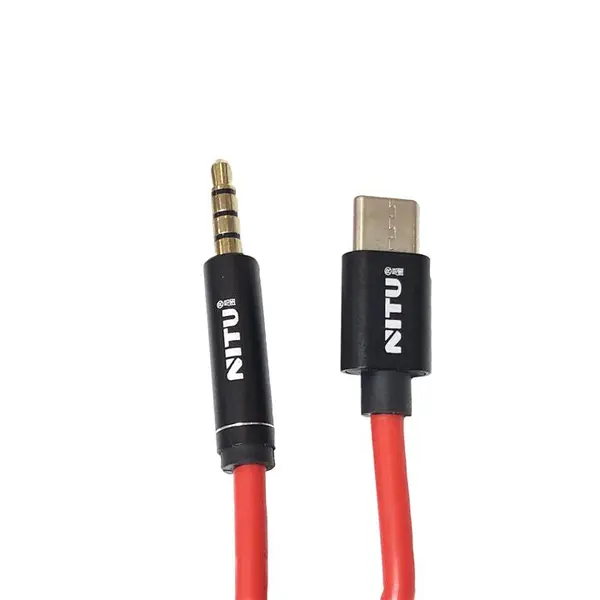 کابل تبدیل usb-c به AUX نیتو مدل NT-AUX008 طول 3 متر - 2