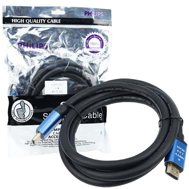 کابل 1.5 متری HDMI 4K 19+1 فیلیپس PHILIPS