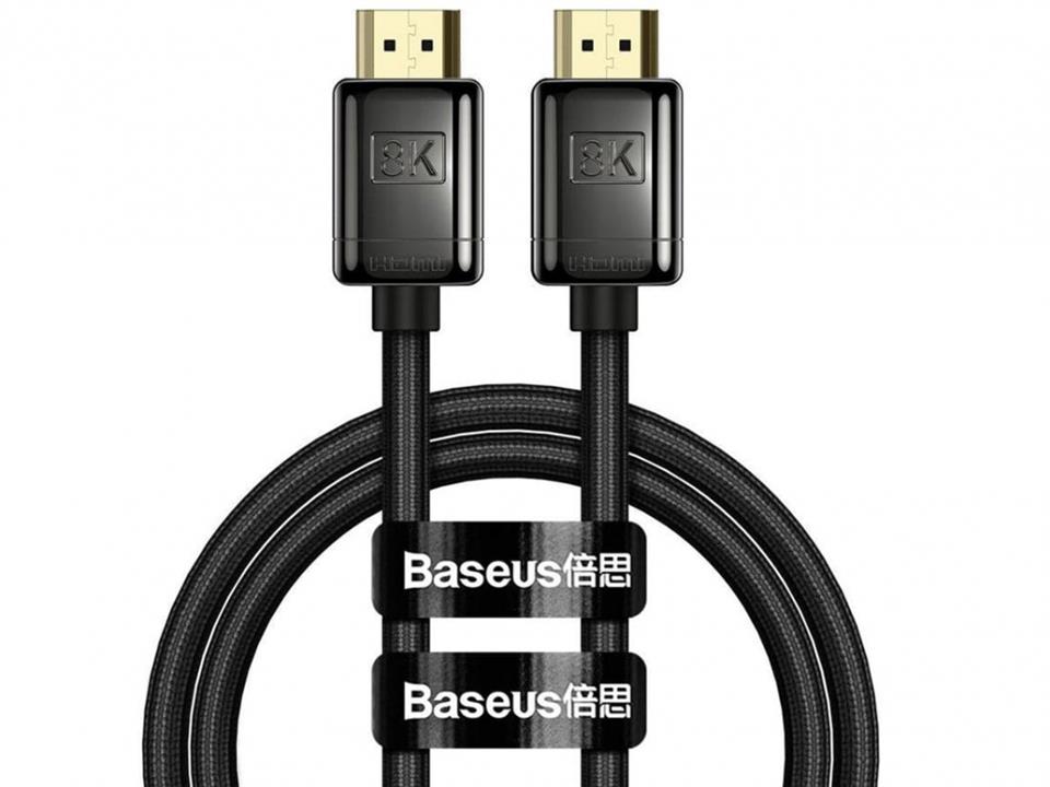 کابل اچ‌دی‌ام‌آی 1 متری بیسوس Baseus HDMI 8K to HDMI 8K Cable WKGQ000001