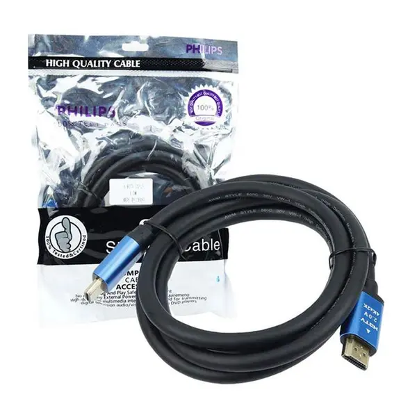 کابل 3 متری HDMI فیلیپس Philips فلت - 4