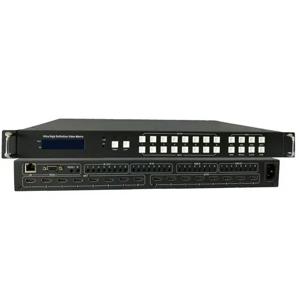 ماتریکس 8 در 8 HDMI v2.0 بدون وقفه با قابلیت ویدئو وال به همراه ورودی-خروجی صدا فرانت مدل FN-W288 - 3