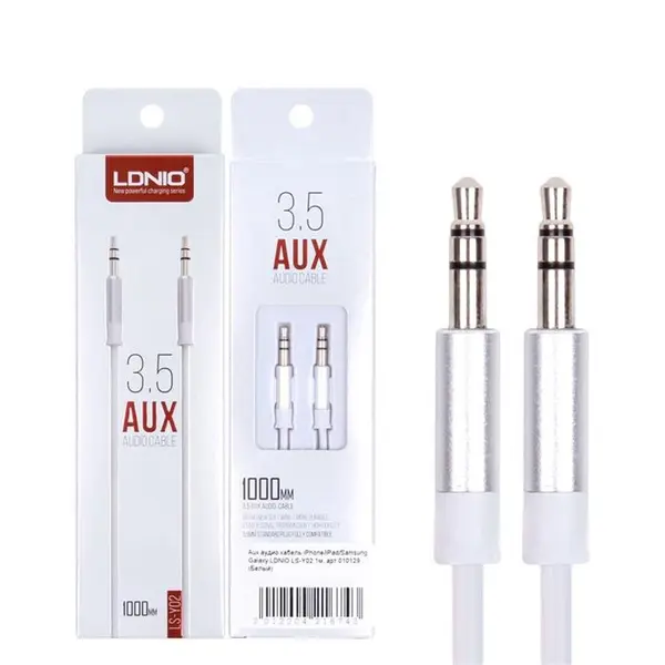 کابل AUX الدینو LS-Y02 طول 1 متر ا LDNIO LS-Y02 AUX 1m Cable کد 2573