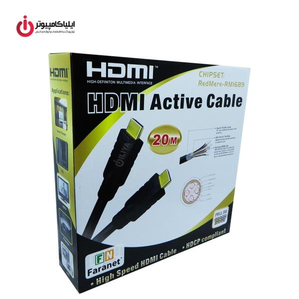 کابل HDMI 4K فرانت به طول 20 متر                                         Faranet HDMI 4K Cable 20m