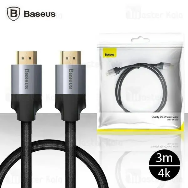 کابل HDMI بیسوس Baseus Quality Life EFFICIENT Work 4K V2 CAKSX-D0G به طول 3 متر - 6