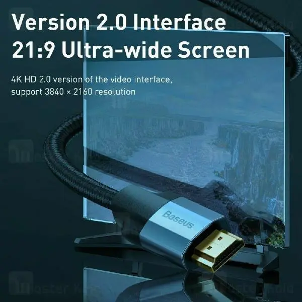 کابل HDMI بیسوس Baseus Quality Life EFFICIENT Work 4K V2 CAKSX-E0G به طول 5 متر - 5