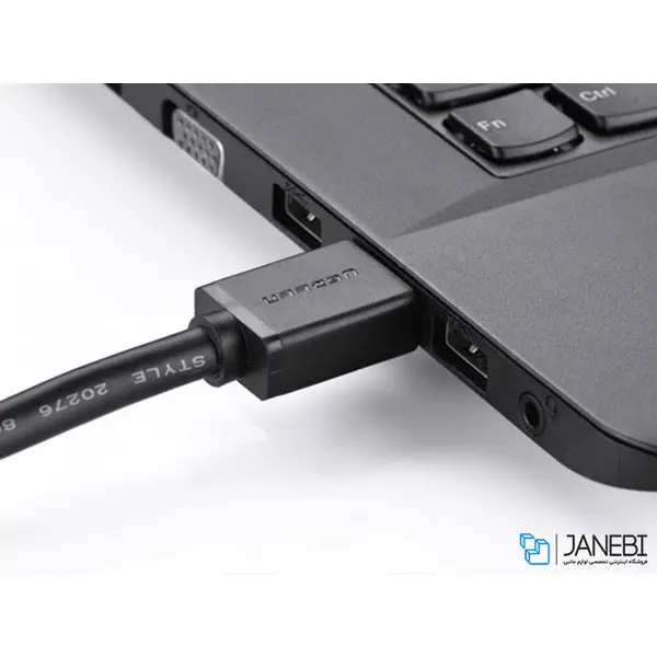کابل دیسپلی پورت به اچ دی ام آی یوگرین Ugreen Display Port Male to HDMI Male Cable 1.5m - 5