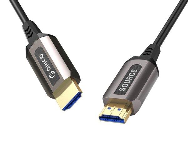 کابل اچ دی ام آی 50 متری اوریکو ORICO HDMI to HDMI Fiber-optic Video Adapter Cable GHD701 50m