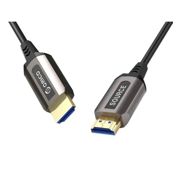 کابل اچ دی ام آی فیبر نوری 80 متری اوریکو ORICO HDMI to HDMI Fiber-optic 4K/60HZ Cable GHD701 80m