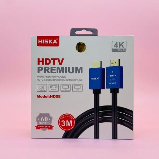 کابل HD هیسکا اورجینال مدل HISKA HD08