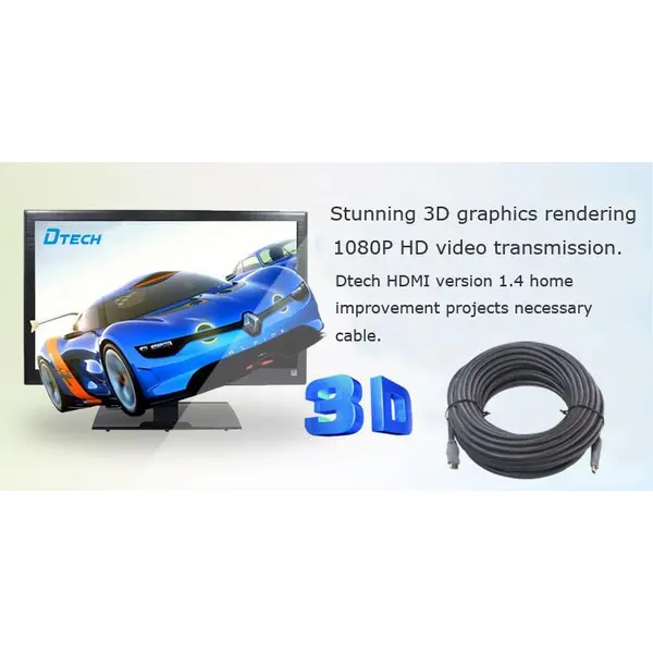 کابل HDMI دی تک مدل اچ 011 به طول 25 متر
