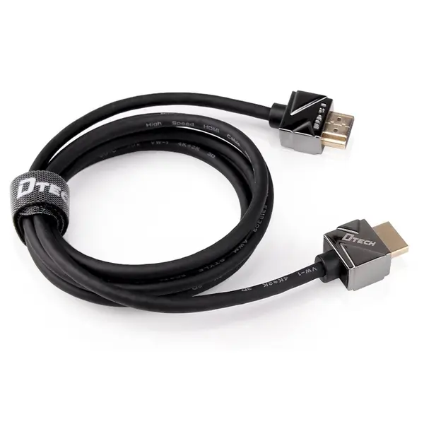 کابل HDMI اسلیم ورژن 2 دیتک مدل اچ 201 به طول 1.5 متر