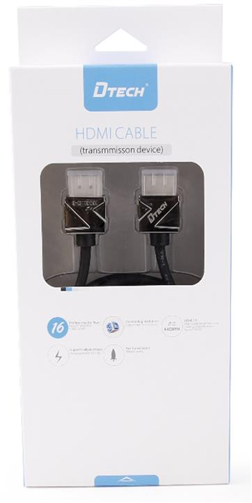 کابل HDMI اسلیم ورژن 2 دیتک مدل اچ 201 به طول 1.5 متر