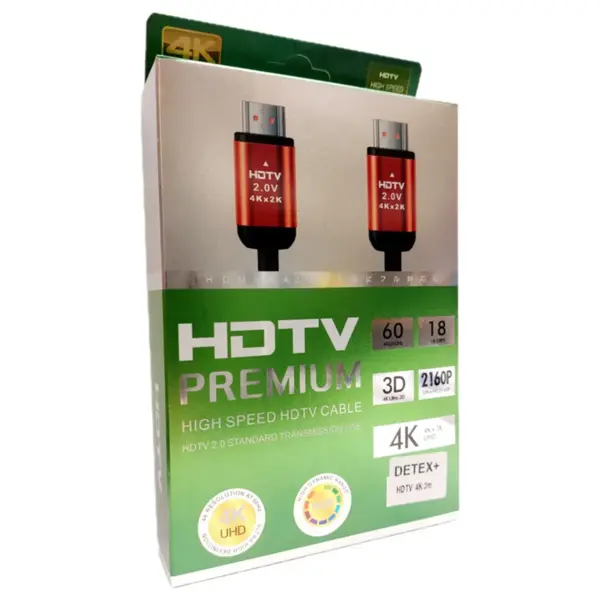 کابل HDMI 4K دیتکس DETEX+ به طول 3 متر
