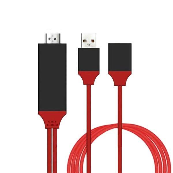 کابل تبدیل HDMI به USB ارلدام مدل ET-W8 طول 2 متر