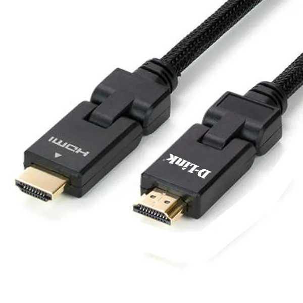 کابل HDMI دی لینک V2.0-4Kمدل HCB-4AABLBRR-1-8 طول 1.8 متر