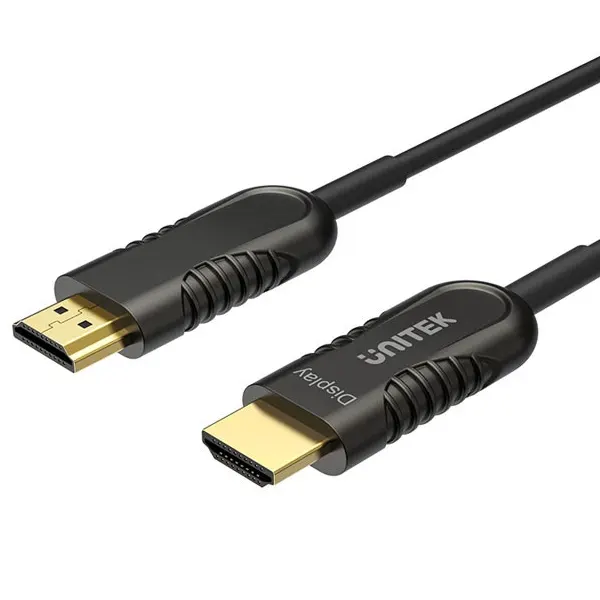 کابل HDMI یونیتک V2.0-4K مدل Y-C1035BK طول 70 متر (فیبر نوری)