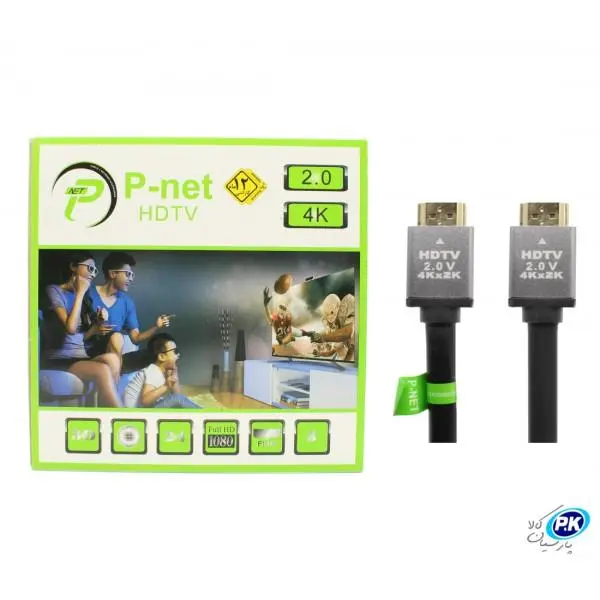کابل HDMI Ver 2.0 4K پی نت طول 10 متری - 6