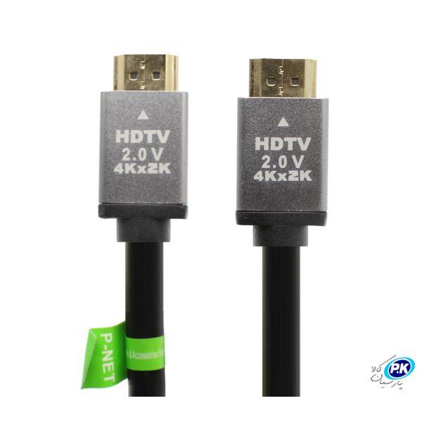 کابل HDMI Ver  2.0 4K پی نت طول 1.5 متری