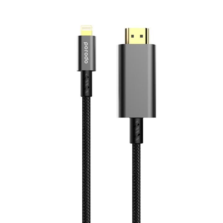 کابل تبدیل Lightning به HDMI پرودو مدل  PD-4KHDML