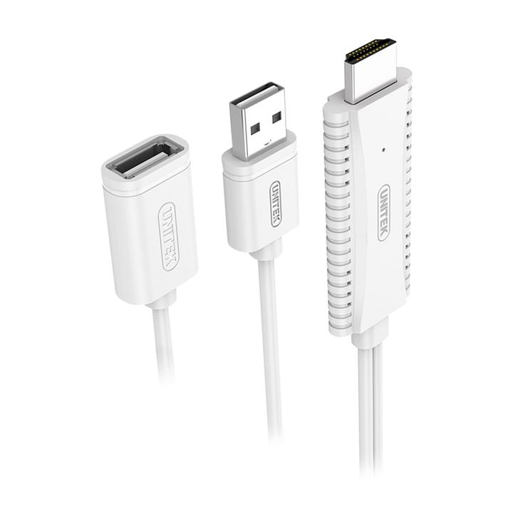 کابل MHL تبدیل USB به HDMI یونیتک مدلM101AWH