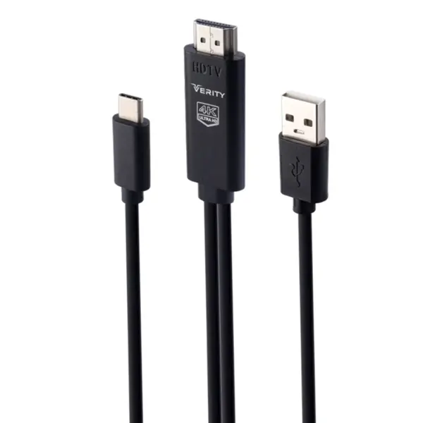 کابل تبدیل وریتی Type-C به HDMI مدل V-HD12