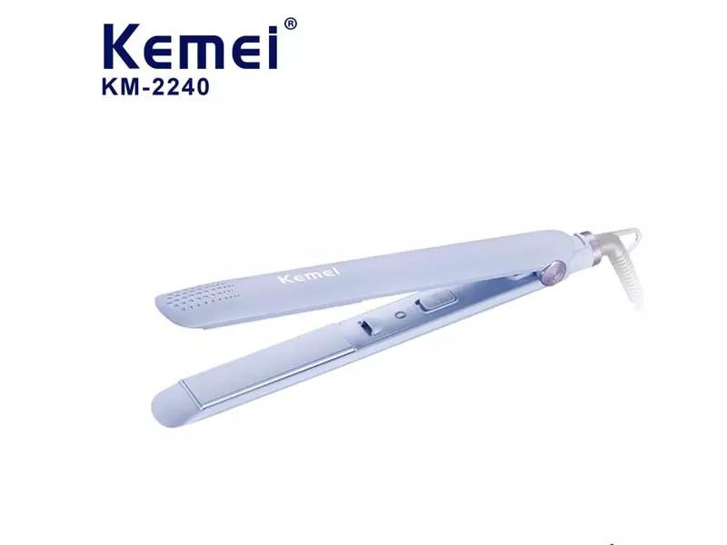 اتو موی حرفه‌ای کمی Kemei KM-2240 CATOKAN RAMBUT INFRARED LURUS