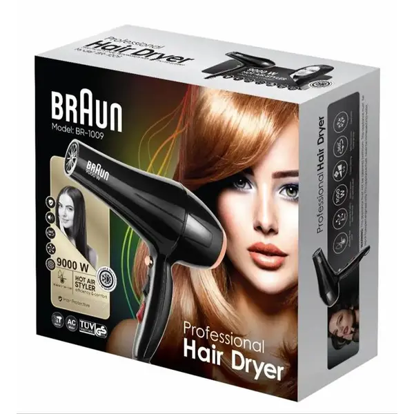 سشوار حرفه‌ای براون مدل BR-1009