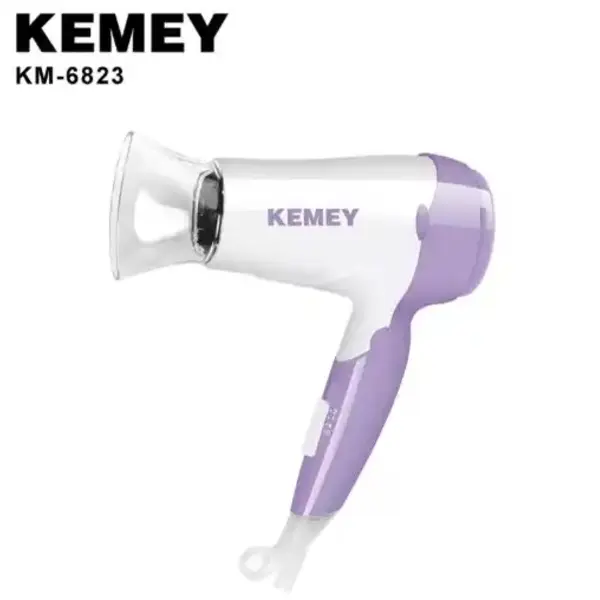 سشوار مسافرتی 1200 وات کیمی مدل kemei km-6823