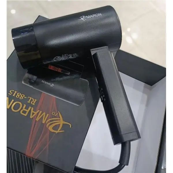 سشوار تاشو حرفه ای از برند پرومارون مدل Rl8815توان 1600وات پرقدرت