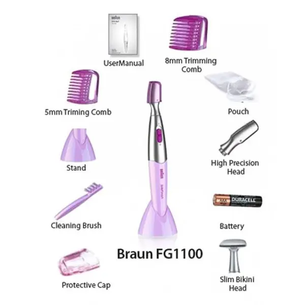 ماشین اصلاح بدن و صورت براون مدل FG1100 سیلک فینیش