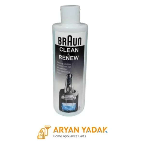 مایع یا ژل شستشوی ماشین اصلاح براون BRAUN