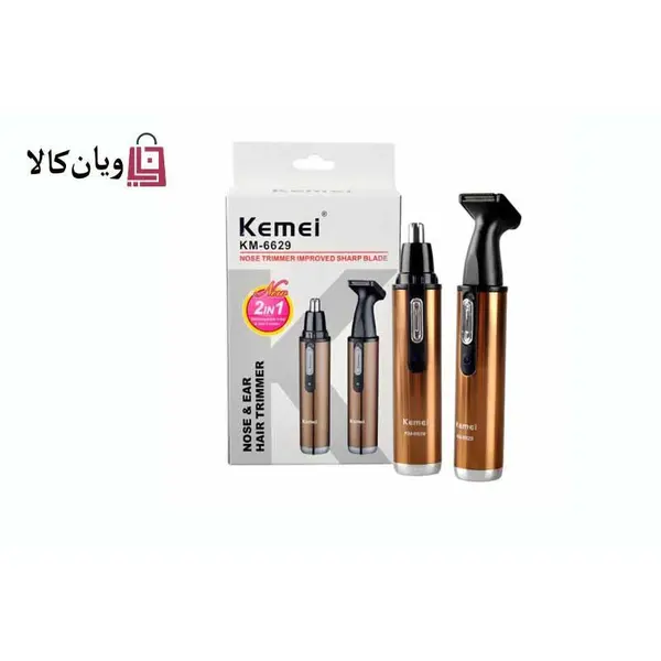 موزن گوش و بینی دوکاره کیمی Kemei KM-6629 - 2
