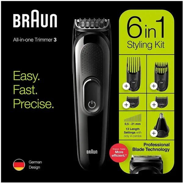 ماشین اصلاح براون مدل Braun MGK 3220