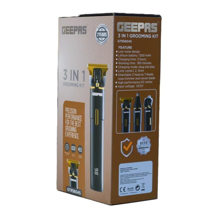 ماشین اصلاح شارژی جیپاس مدل Geepas grooming kit model GTR 56045