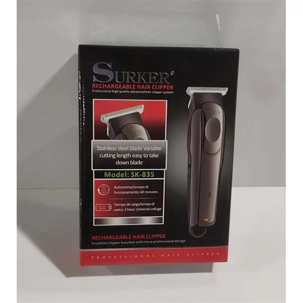 ماشین اصلاح موی سر و صورت سورکر مدل SK-835 ا Surker shaving machine model SK-835