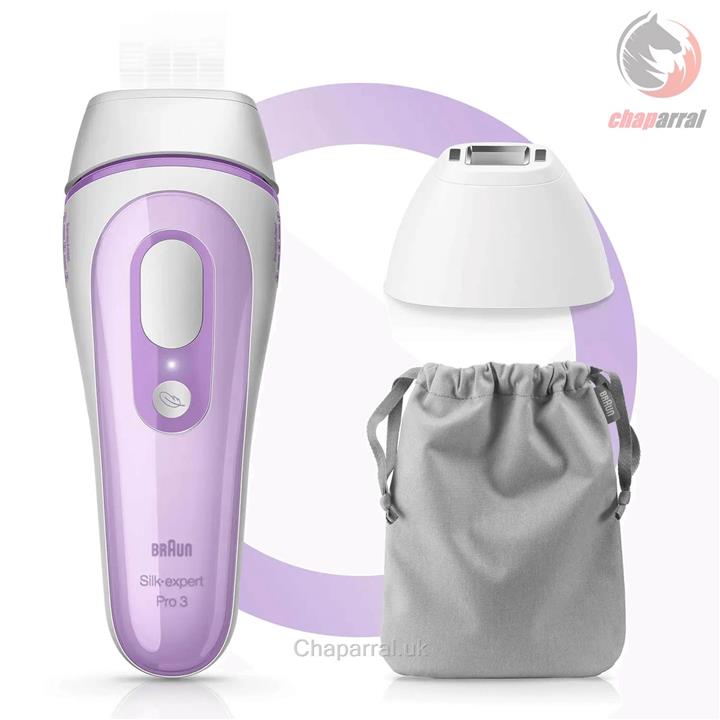 لیزر بدن براون 300000 شات همراه ژیلت و نوس Braun IPL Hair Removal Silk Expert Pro 3 PL3111