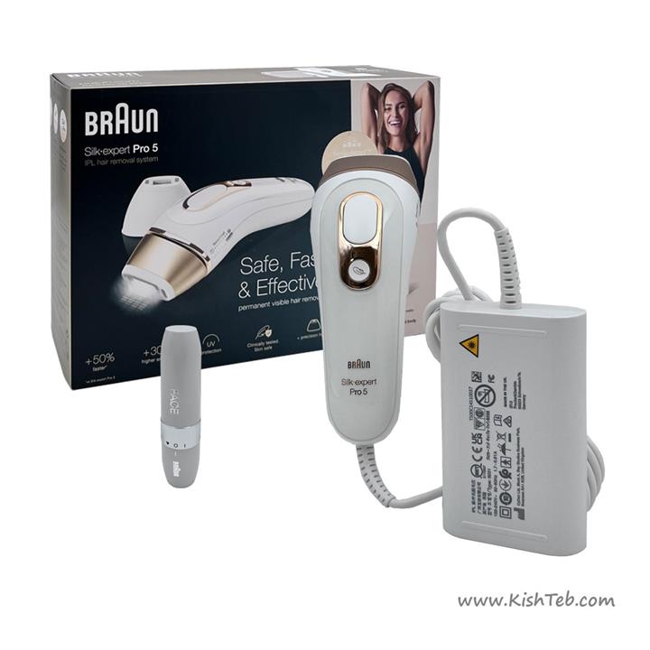 لیزر صورت و بدن براون 400000 شات Braun Silk-expert Pro 5 PL5129 IPL