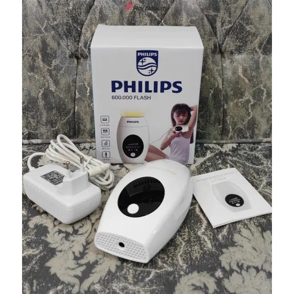 دستگاه لیزر فیلیپس هلندPHILIPSخانگی موهای زائد صورت و بدن مدل 2023