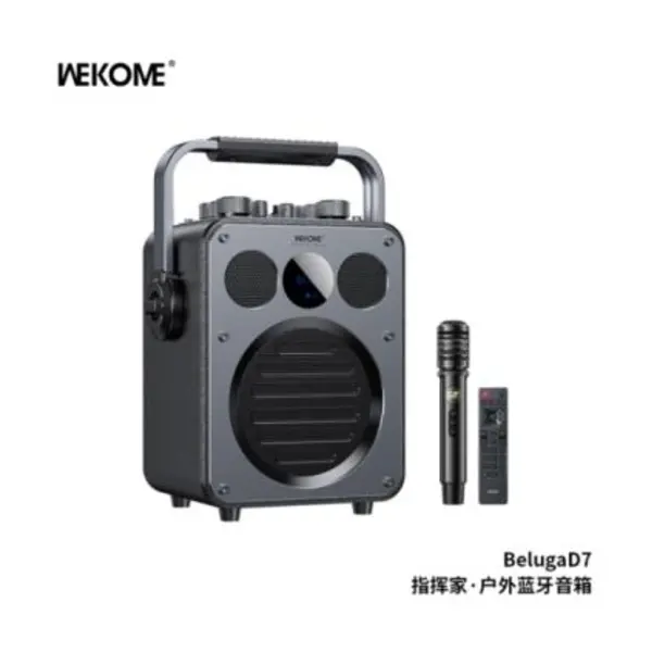 اسپیکر بلوتوثی ویکام 70 واتی مدل Beluga D7 برند wekome