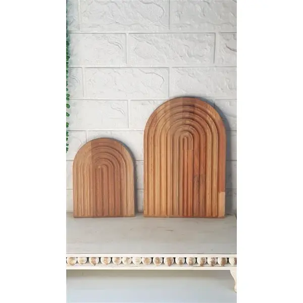 تخته سرو شیاردار رنگین کمانی سایز کوچک کد c0.147