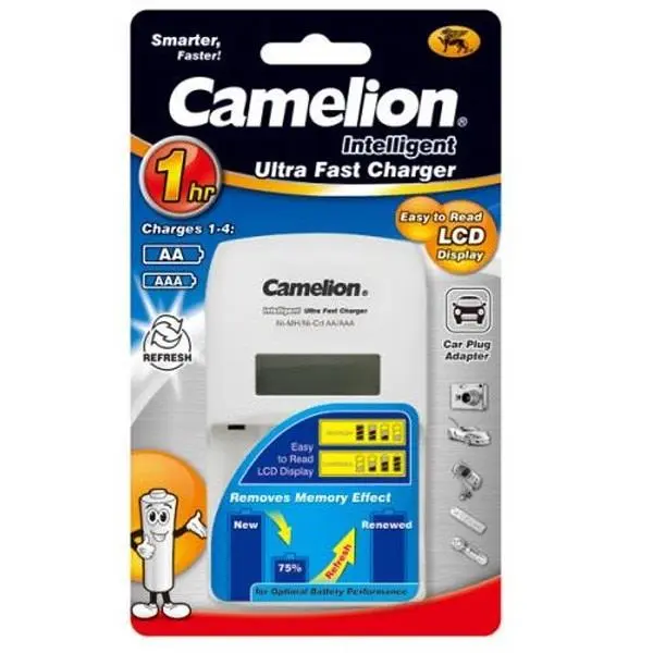 شارژر باتری آلمانی مارک CAMELION مدل ULTRA FAST CHARGER BC-0907