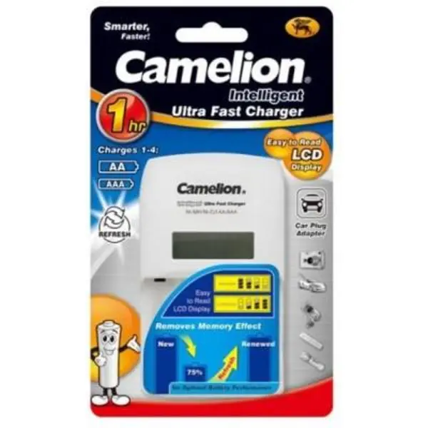 شارژر باتری آلمانی مارک CAMELION مدل ULTRA FAST CHARGER BC-0907