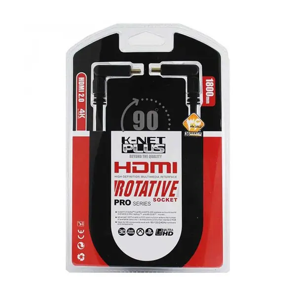 کابل HDMI2.0 Rotative 90 کی نت پلاس