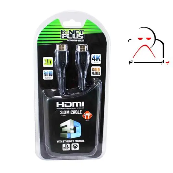 کابل HDMI کی نت پلاس 3 متر