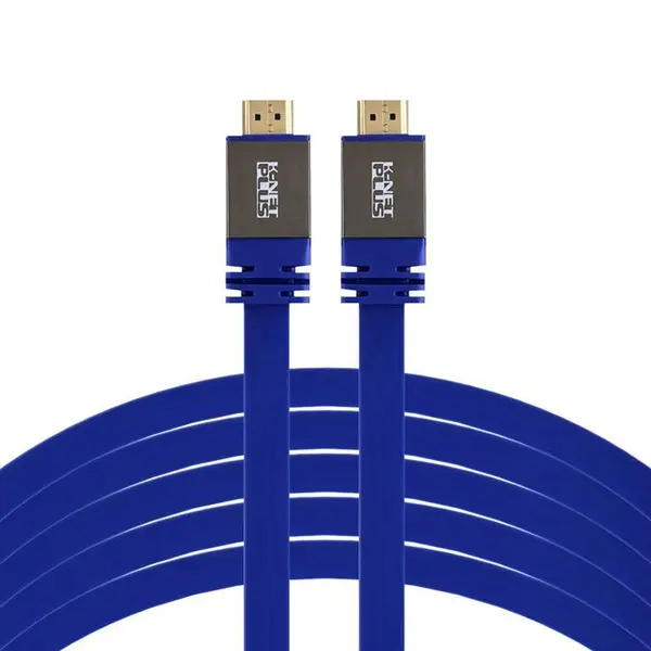 کابل HDMI فلت 5 متری کی نت پلاس | K-NET PLUS