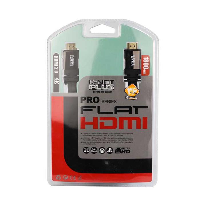 کابل HDMI کی نت مدل Plus به طول 1.8 متر