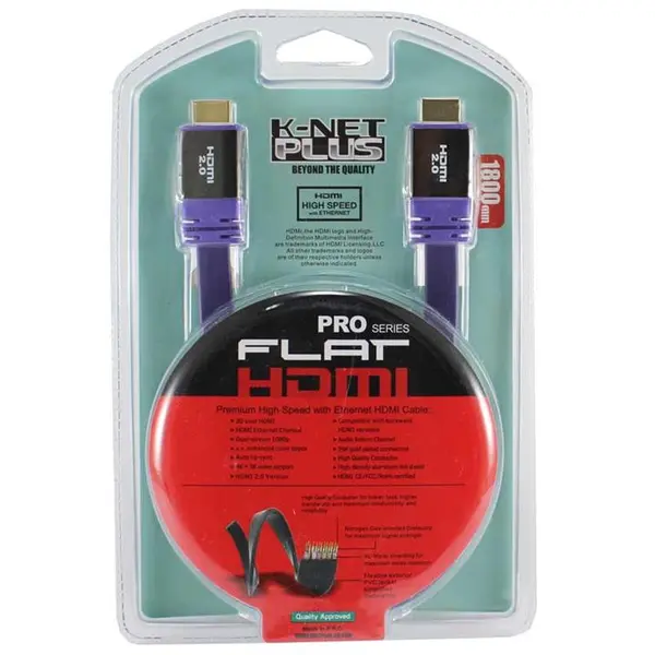 کابل HDMI کی نت مدل Plus به طول 1.8 متر
