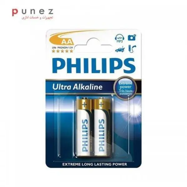 باتری قلمی فیلیپس مدل Ultra Alkaline بسته 2 عددی - 4